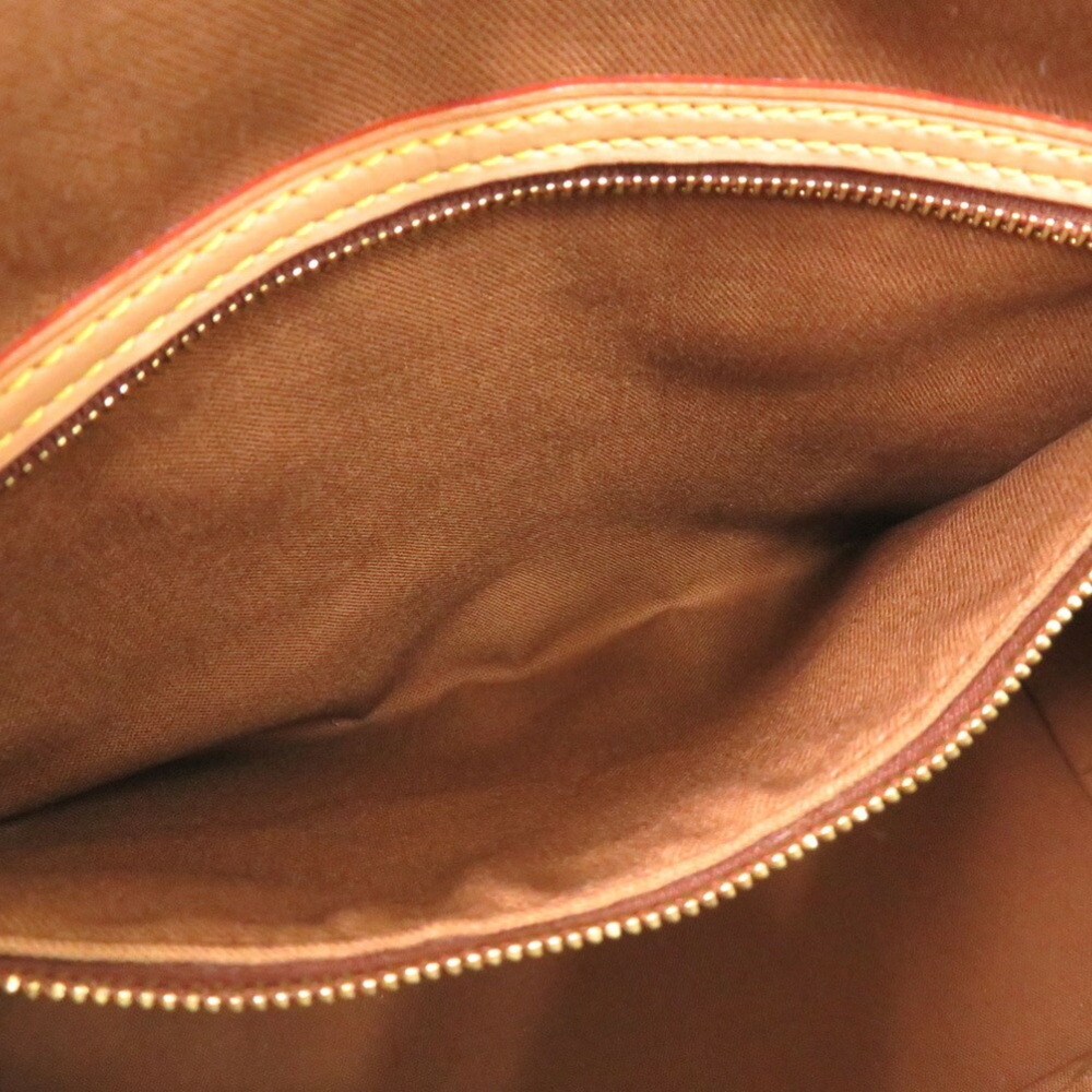 LOUIS VUITTON Authentic Brown Monogram Tote Bag - Picture 7 of 11